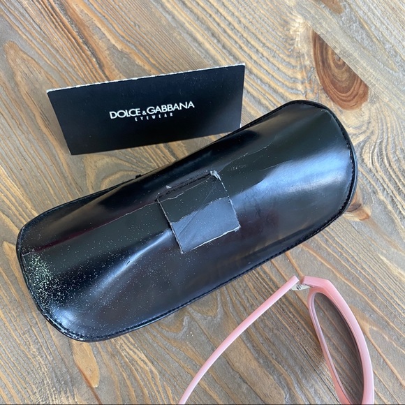 Pink Dolce & Gabbana sunglasses and case - Picture 7 of 8